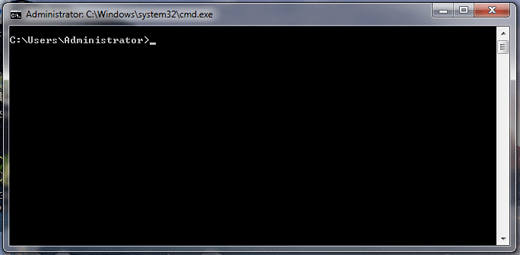 command prompt