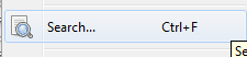 JOSM Menu Search