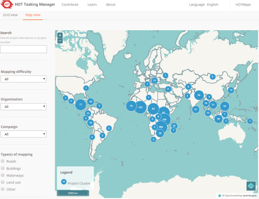 TM project map