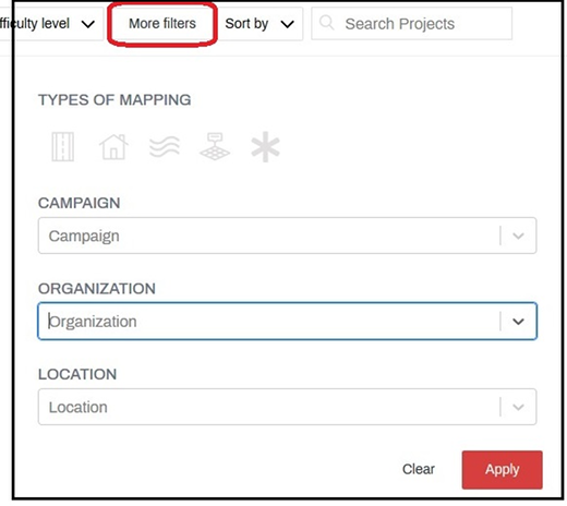 TM filter project for validation