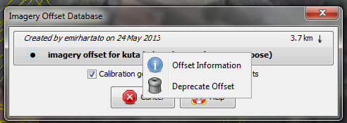 Deprecate offset