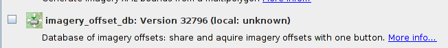 Imagery_offset_db plugin