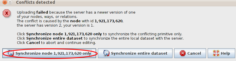 synchronize node