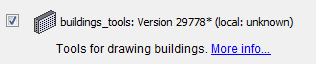 buildings_tools plugin
