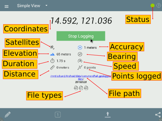 GPSLogger for Android