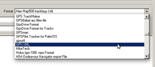 gps io installation find gpsbabel