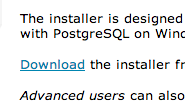 Tải xuống PostgreSQL
